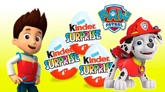 Surprise Eggs!!! Paw Patrol Toys Игрушки Щенячий Патруль Киндер сюрприз и другие мультики!!! Марус