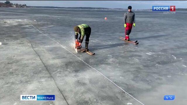 Петрозаводск готовится к международному турниру по зимнему плаванию