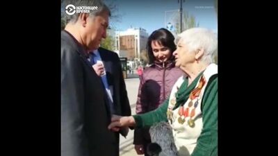 Саратовская пенсионерка встретила на улице Вячеслава Володина
