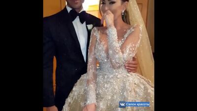 Самое роскошное свадебное платье
