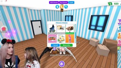 [Женяша Ларионова] КУПИЛИ КРУТОЙ ДОМ В ADOPT ME Roblox ! НАШ НОВЫЙ ДОМ В АДОПТ МИ! Роблокс на Русском
