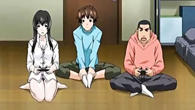 Девушка скорее играет с членом, а не с PlayStation 3