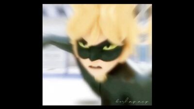 Adrien agreste x cat noir x luka couffaine edit