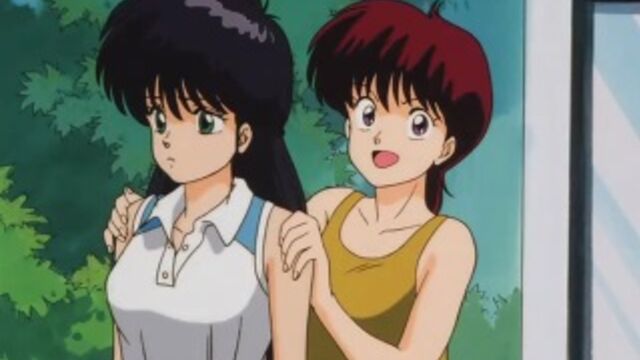 Kimagure Orange Road: Hurricane! ... / Капризы Апельсиновой Улицы: Ураган! Аканэ меняющая форму девушка OVA - 4
