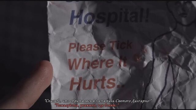 Bertie Gilbert Short Film - Tick Where It Hurts (русские субтитры)