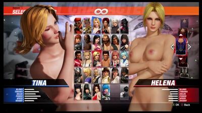 Dead Or Alive 6 — Tina Armstrong & Helena Douglas — Nude Mod (Ryona Gameplay)