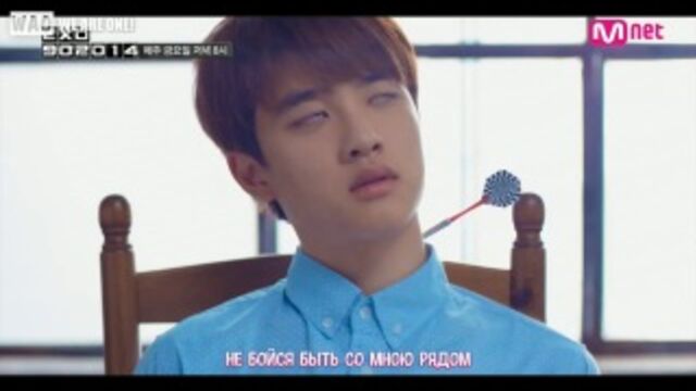 [РУСС.САБ] D.O - I'm Your Girl (song by S.E.S) [MV Remake @ Mnet EXO 90:2014]