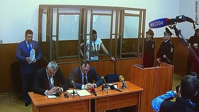 Последнее слово Надежды Савченко. 9 марта 2016. Донецк - Ростов-на-Дону