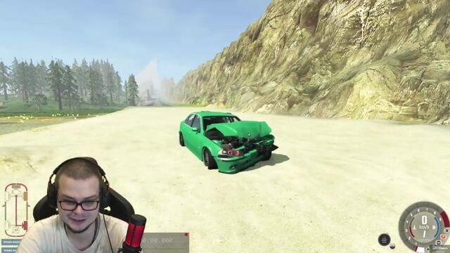 {Bulkin} СМЕРТЕЛЬНЫЙ СПУСК! 15 МАШИН! КТО ОСТАНЕТСЯ В ЖИВЫХ! (BEAM NG DRIVE)
