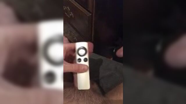 Мой хуй больше, чем пульт от Apple TV?