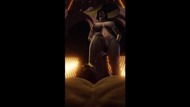Alcina Dimitrescu Footjob