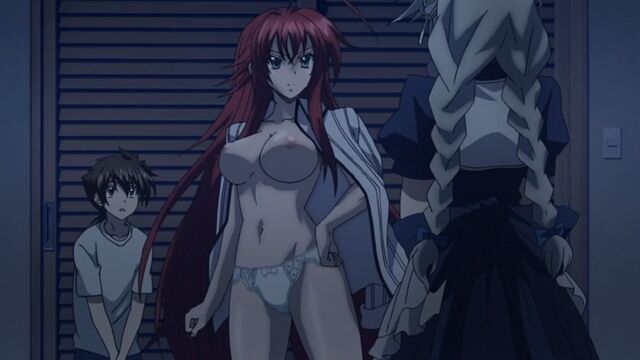 Демоны старшей школы ТВ-1(High School DxD TV-1) - 08 [RUS озвучка] (юмор, аниме эротика,этти,ecchi, не хентай-hentai)