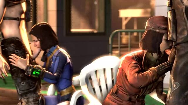 3D Fallout Porn by Dude017 | Piper Elizabeth Bioshock Rule34 r34 Vault Girl Suit Blowjob | Rocket 69