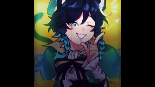 ↬ genshin impact ; venti
