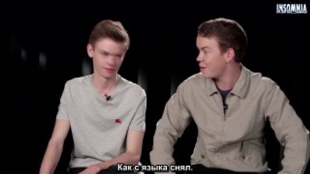 [Интервью] Актеры фильма "Бегущий в лабиринте" (Rus Sub)