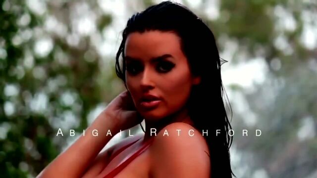 Abigail Ratchford Hot And Sexy Strip Dance In Bikini
