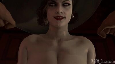 Lady Dimitrescu Pegging POV (Resident Evil 8: Village)
