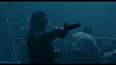 Капитан Алатристе / Alatriste (2006) Ночной бой на корабле