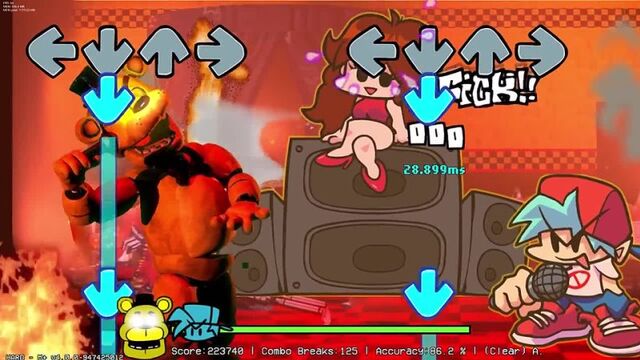[CommunityGame] Friday Night Funkin' VS Freddy Fazbear FULL WEEK + Cutscenes (Five Nights at Freddy's)(FNF Mod/Hard)