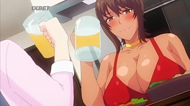 Kaa-chan no Tomodachi ni Shikotteru Tokoro Mirareta. The Animation [RUS]