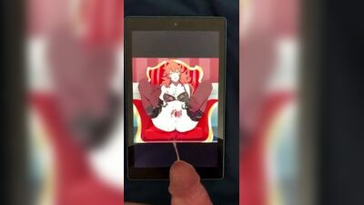Трибьют спермы для Mereoleona Vermillion