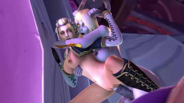Futanari Vol.1 PMV [World of Warcraft WoW Porn Jaina Demon Elf Draenei Human Hentai SFM NSFW Rule34 R34 Sex порно варкрафт]