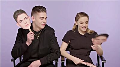 Josephine Langford Hero Fiennes - Cute Moments