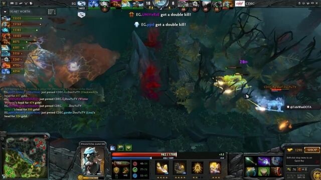 TI5 Grand Finals - $6 million Ice blast & Echo slam combo