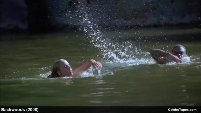 Celebrity Haylie Duff wet bikini and sexy movie scenes