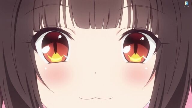 Аниме девушка кошка по имени Чокола из игры Nekopara - живые обои для Wallpaper Engine