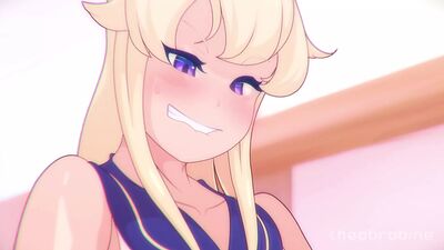 Астольфо отдолбили Shimakaze глубоко