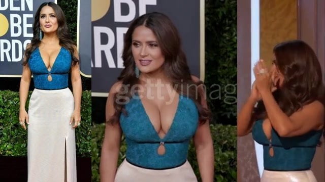 Salma Hayek - Золотые глобусы 2020