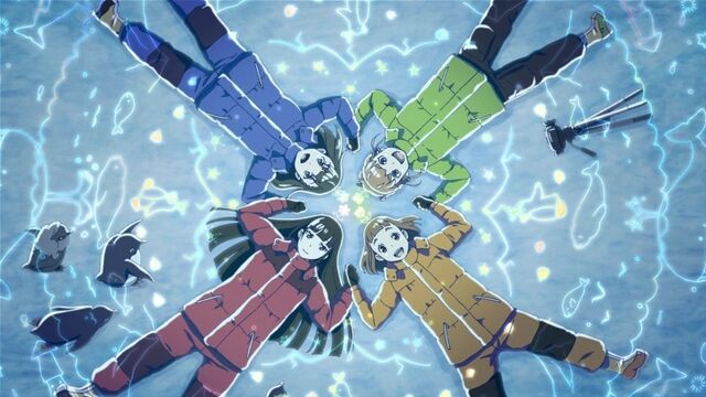 [AnimeOpend] Sora yori mo Tooi Basho 1 ED | Ending (NC) / Дальше, чем космос 1 Эндинг (1080p HD)