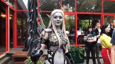 Lineage 2 Cosplay - Темная Эльфийка