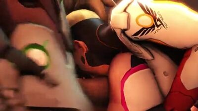Genji Mercy DVa -Overwatch porn 18+