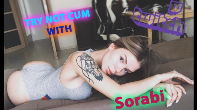 Jerk off/Try not cum|Стримерша Sorabi (Сораби)