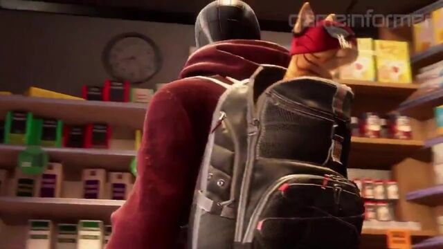 Spider-Cat in 'Spider-Man: Miles Morales'