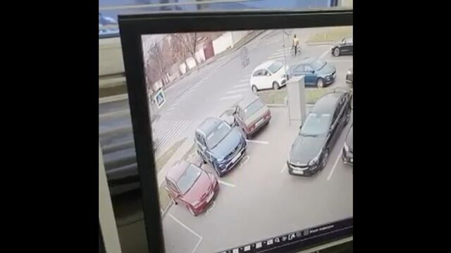 Момент аварии на Байкальской