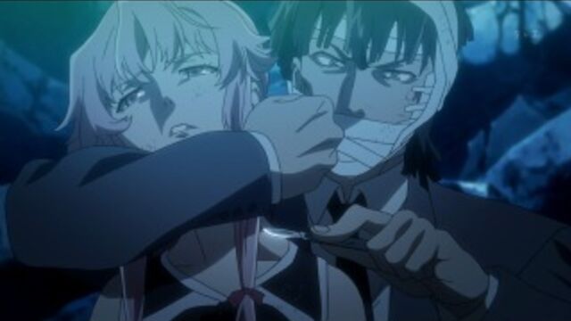 Mirai Nikki / Дневник будущего - 12 серия [Eladiel & Jam][AniMeria]