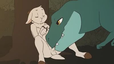 2d yiff by ajin colored Straight Furry Porn Sex E621 FYE dinosaur dino milf sucks goats penis femdom blowjob