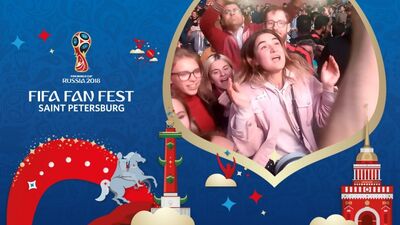 FIFA Fan Fest SPb: болельщики Франции празднуют выход в финал