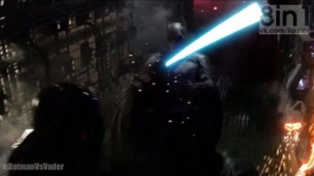 Эпическая схватка - Дарт Вейдер против Бэтмена / BATMAN vs DARTH VADER - Super Power Beat Down