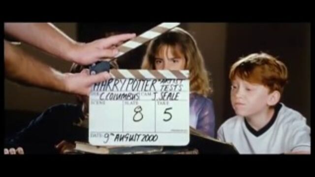Young Emma Watson , Daniel Radcliffe and Rupert Grint - Harry Potter