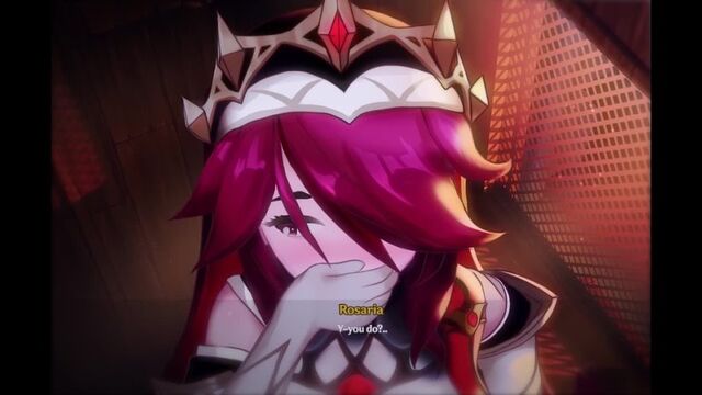 (Sound)Rosaria pov sex animation ver.1 [Genshin Impact;Porn;Hentai;R34;порно;секс;хентай;геншин импакт]