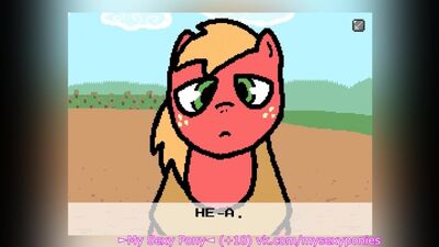 Banned From Equestria Scene with Big Mac ►My Sexy Pony◄ (+18)