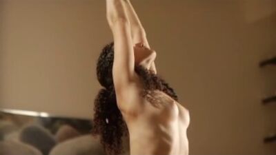 Nude Yoga Wellness in Motion