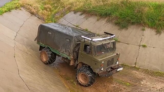 Запорожец УНИВЕРСАЛ уделал на бездорожье ГАЗ-66 ч.2