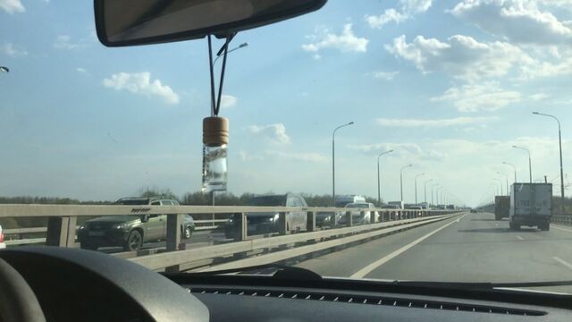 Борская пробка на выезд из города — Регион-52