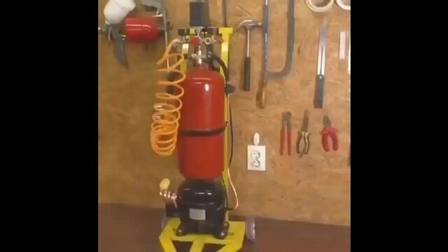 Шикарная самоделка из огнетушителя
