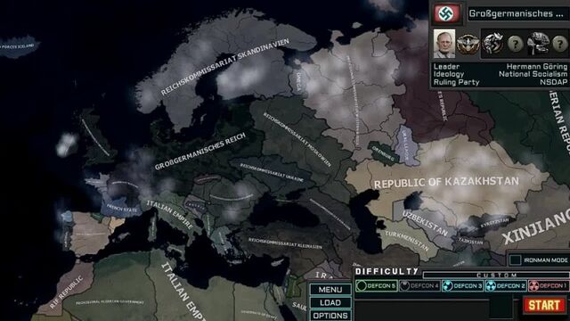 HOI4 TNO Goring's empire...but if you close your eyes!